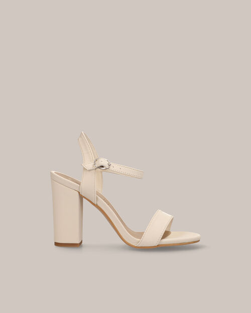 Sandalias Tacón Cuadrado